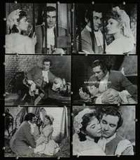 w176 BEGGAR'S OPERA 6 7.25x9.5 movie stills '53 Laurence Olivier