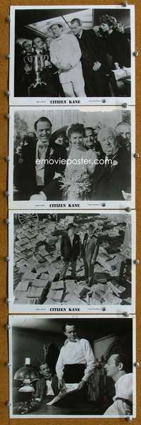 w182 CITIZEN KANE 6 8x10 movie stills R60s Orson Welles classic!