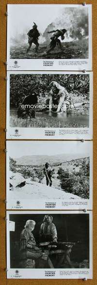 w233 ADVENTURES OF FRONTIER FREMONT 4 8x10 movie stills '75 Haggerty