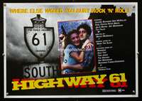 a127 HIGHWAY 61 Aust special movie poster '91 Bruce McDonald