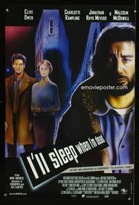 a261 I'LL SLEEP WHEN I'M DEAD English double crown movie poster '03