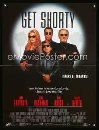 a312 GET SHORTY French 15x21 movie poster '95Travolta,DeVito,Hackman