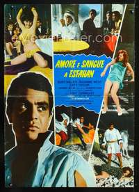 a395 AMORE E SANGUE A ESFAHAN Italian large photobusta movie poster '67