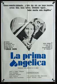 d186 COUSIN ANGELICA Argentinean movie poster '74 Jose Vazquez