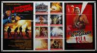 d086 DOGS OF WAR Spanish/U.S. one-stop movie poster '81 different!