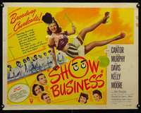 e530 SHOW BUSINESS style B half-sheet movie poster '44 Eddie Cantor