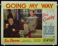 m417 GOING MY WAY movie lobby card #7 '44 Bing Crosby, Fitzgerald