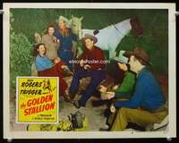 m421 GOLDEN STALLION movie lobby card #8 '49 Roy Rogers, Dale Evans