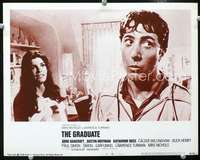 m423 GRADUATE movie lobby card #8 '68 Dustin Hoffman, Katharine Ross