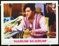 m431 HARUM SCARUM movie lobby card #6 '65 Elvis Presley close up!