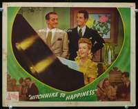 m456 HITCHHIKE TO HAPPINESS movie lobby card '45 solo Dale Evans!