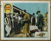 m725 RACING BLOOD movie lobby card '26 girl disguised as jockey!