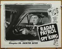 m726 RADAR PATROL VS SPY KING Chap 10 movie lobby card '49 serial!