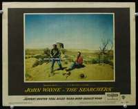 m755 SEARCHERS movie lobby card #7 '56 John Wayne in Monument Valley!