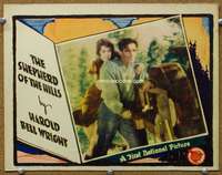 m763 SHEPHERD OF THE HILLS movie lobby card '27 Harold Bell Wright