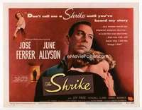 m164 SHRIKE movie title lobby card '55 Jose Ferrer, June Allyson, Kramm