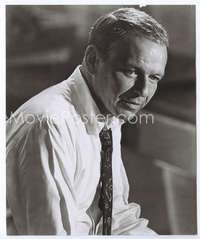 a202 FRANK SINATRA 7.25x8.75 movie still '60s portrait wearing tie!