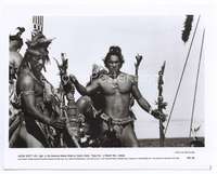 a412 RAPA NUI 8x10 movie still '94 Jason Scott Lee, Easter Island!