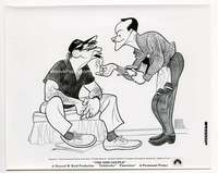 n360 ODD COUPLE 8x10 movie still '68 art of stars by Al Hirschfeld!