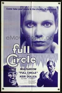 p233 HAUNTING OF JULIA Canadian one-sheet movie poster '78 Mia Farrow, Full Circle!