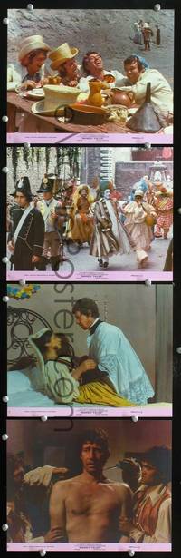 y424 BAWDY TALES 4 color 8x10 movie stills '74 Pier Paolo Pasolini