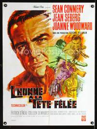 a376 FINE MADNESS French 23x32 movie poster '66 Connery by Mascii!