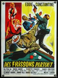 a405 JEFF GORDON SECRET AGENT French 23x32 movie poster '64 cool!