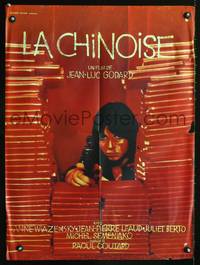 a411 LA CHINOISE French 23x32 movie poster '67 Jean-Luc Godard