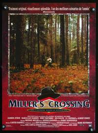 a546 MILLER'S CROSSING French 15x21 movie poster '89 Coen Brothers!