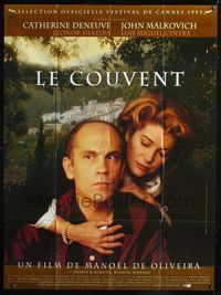 c385 CONVENT French one-panel movie poster '95 great image of Catherine Deneuve & John Malkovich!