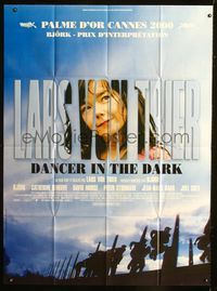 c396 DANCER IN THE DARK French one-panel movie poster '00 Lars von Trier, Bjork musical!