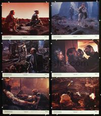 1d253 ENEMY MINE 6 color 11x14s '85 Dennis Quaid, Louis Gossett Jr., Wolfgang Petersen sci-fi!