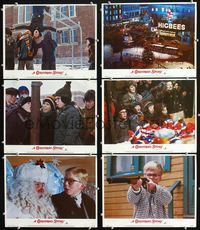 1d239 CHRISTMAS STORY 6 movie lobby cards '83 Peter Billingsley, best classic X-mas movie!