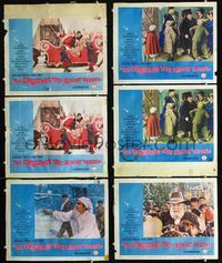 1d240 CHRISTMAS THAT ALMOST WASN'T 6 LCs '66 Rossano Brazzi, Italian holiday fantasy musical!