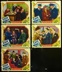 1d479 EASY MONEY 5 movie lobby cards '36 Onslow Stevens, Kay Linaker