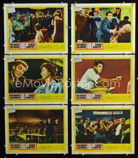 1d251 ELMER GANTRY 6 movie lobby cards '60 Burt Lancaster, Jean Simmons, from Sinclair Lewis novel!