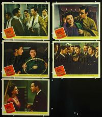 1d489 FLIGHT COMMAND 5 movie lobby cards '40 pilot Robert Taylor, Ruth Hussey, Walter Pidgeon