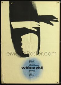 1e412 ACCATTONE Polish 19x27 '61 first Pier Paolo Pasolini, cool Andrzej Onegin-Dabrowski art!