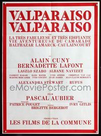 1o420 VALPARAISO, VALPARAISO French 23x32 movie poster '71 Pascal Aubier