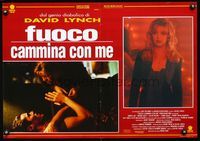 1o153 TWIN PEAKS: FIRE WALK WITH ME Italian photobusta movie poster '92 David Lynch, Sheryl Lee