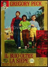 1o149 TO KILL A MOCKINGBIRD Italian photobusta poster '63 Mary Badham, Phillip Alford, Collin Wilcox