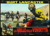 1o157 VENGEANCE VALLEY Italian photobusta movie poster R64 Burt Lancaster, Robert Walker