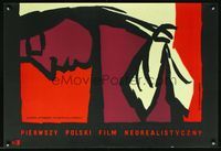 1o650 LOST AFFECTIONS Polish 23x33 poster '57 cool horizontal artwork design by Hubert Hilscher!