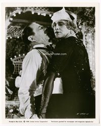 1r140 SOME LIKE IT HOT 8x10 movie still '59 Jack Lemmon in drag as Daphne bumps into gangster!