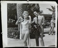 1t136 VIVA LAS VEGAS 11.25x13.25 '64 Elvis Presley plays guitar for sexy Ann-Margret in swimsuit!