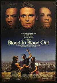 1z088 BOUND BY HONOR DS one-sheet poster '93 Blood In Blood Out, Jesse Borrego, Billy Bob Thornton