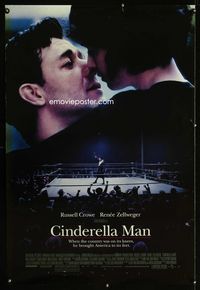 1z112 CINDERELLA MAN DS one-sheet movie poster '05 Russell Crowe, boxing!