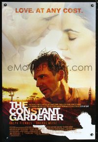 1z124 CONSTANT GARDENER DS one-sheet movie poster '05 Ralph Fiennes, Rachel Weisz, Africa!