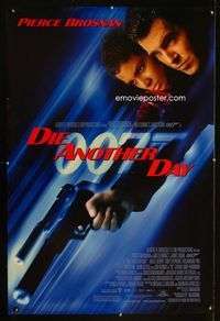 1z159 DIE ANOTHER DAY DS one-sheet movie poster '02 Brosnan as James Bond!