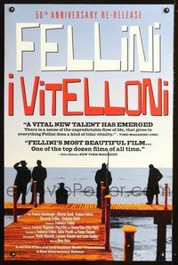 1z260 I VITELLONI one-sheet movie poster R2003 Federico Fellini, The Young & The Passionate!